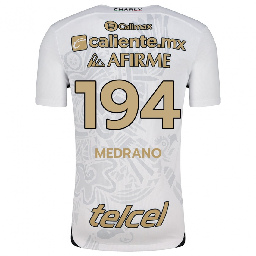 Criança Camisola Luis Medrano #194 Branco Preto Alternativa 2024/25 Camisa