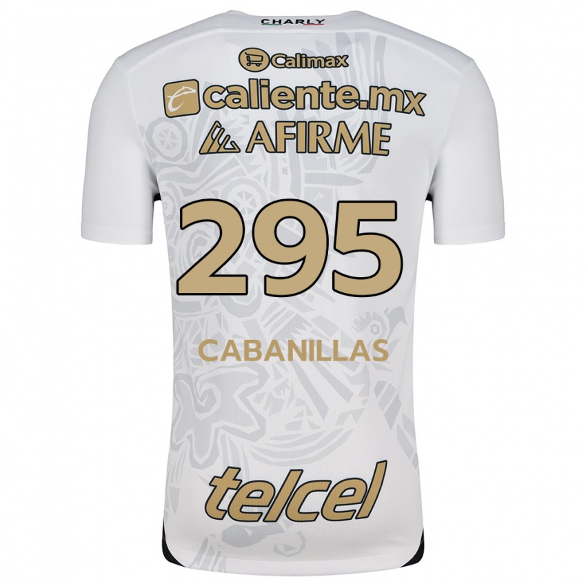 Criança Camisola Osvaldo Cabanillas #295 Branco Preto Alternativa 2024/25 Camisa