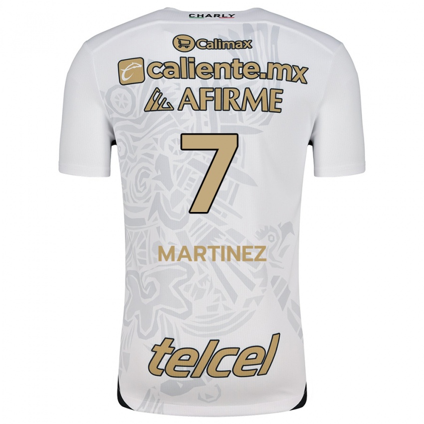 Criança Camisola Alejandro Martínez #7 Branco Preto Alternativa 2024/25 Camisa