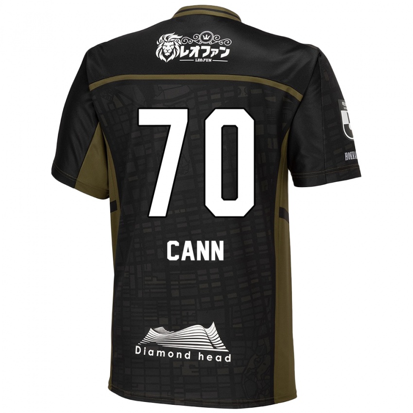 Criança Camisola Francis Cann #70 Preto Verde Alternativa 2024/25 Camisa