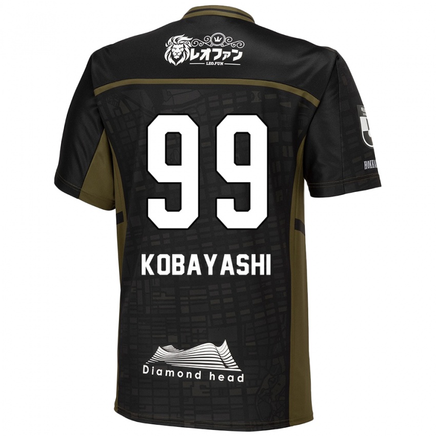 Criança Camisola Yuki Kobayashi #99 Preto Verde Alternativa 2024/25 Camisa