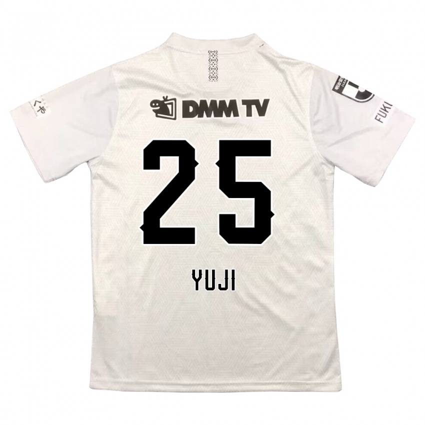 Criança Camisola Yuji Kitajima #25 Cinza Preto Alternativa 2024/25 Camisa