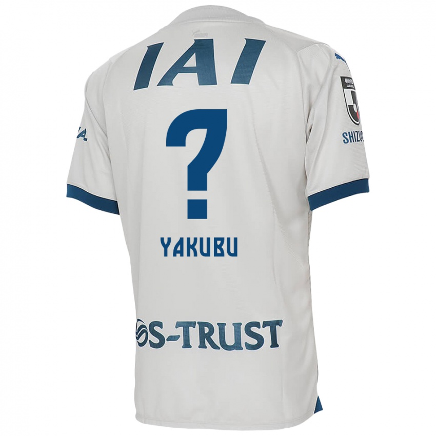 Criança Camisola Aziz Yakubu #0 Branco Azul Alternativa 2024/25 Camisa