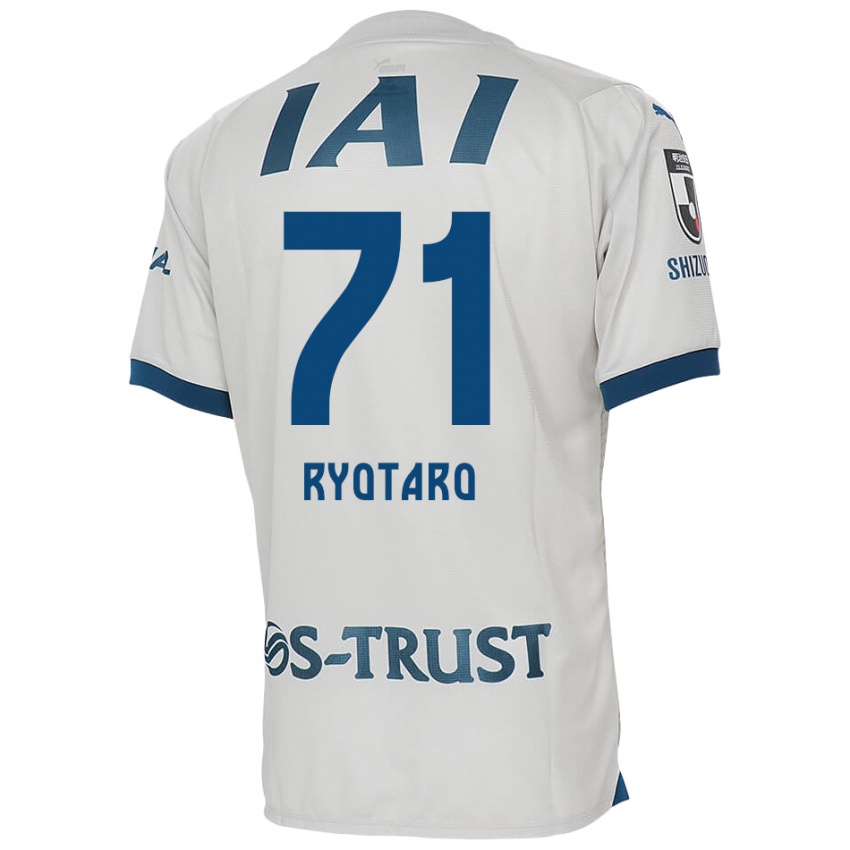 Criança Camisola Ryotaro Nakamura #71 Branco Azul Alternativa 2024/25 Camisa