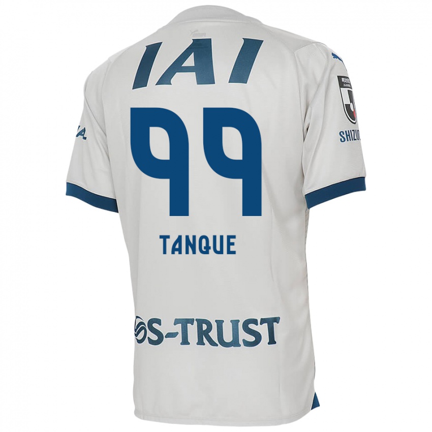 Criança Camisola Douglas Tanque #99 Branco Azul Alternativa 2024/25 Camisa