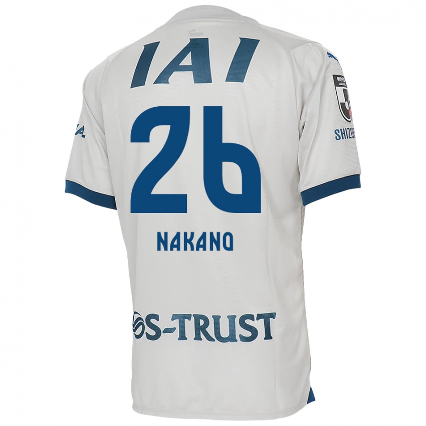 Criança Camisola Takeru Nakano #26 Branco Azul Alternativa 2024/25 Camisa