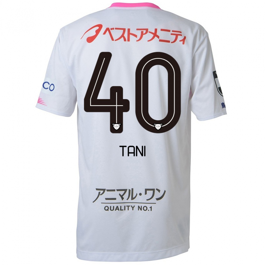 Criança Camisola Teyan Tani #40 Branco Azul Rosa Alternativa 2024/25 Camisa