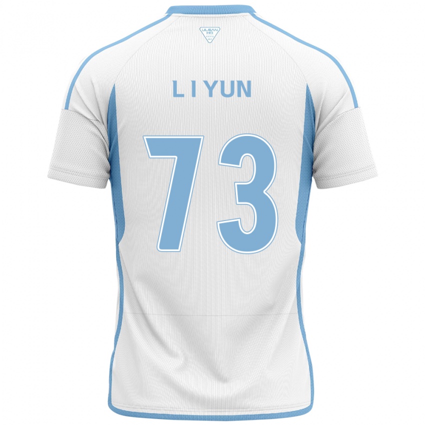 Criança Camisola Il-Lok Yun #73 Branco Azul Alternativa 2024/25 Camisa