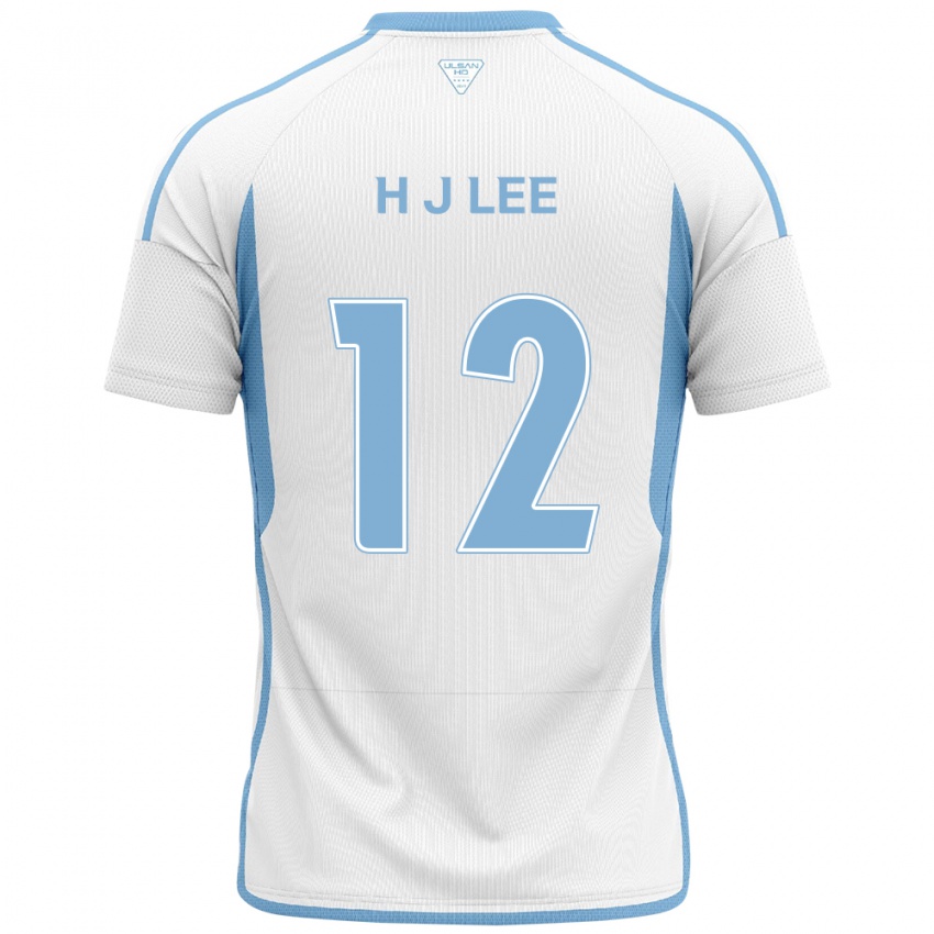 Criança Camisola Jae-Hyung Lee #12 Branco Azul Alternativa 2024/25 Camisa