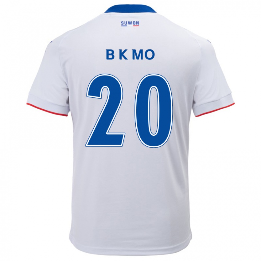 Criança Camisola Kyung-Bin Mo #20 Branco Azul Alternativa 2024/25 Camisa