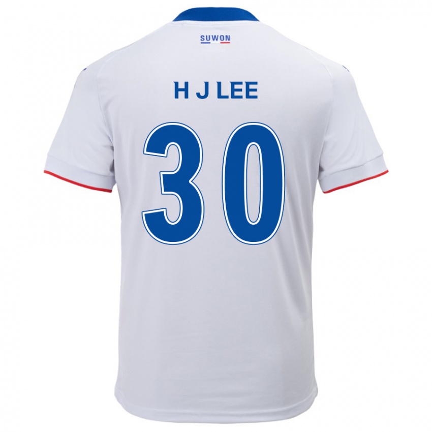 Criança Camisola Ji-Ho Lee #30 Branco Azul Alternativa 2024/25 Camisa