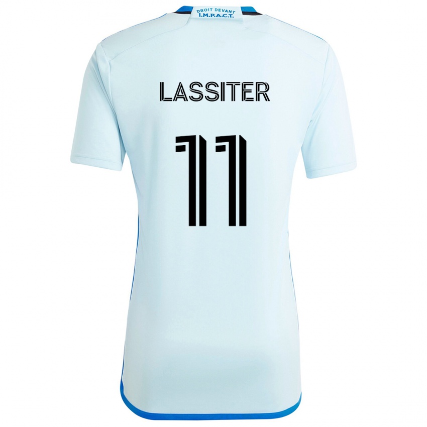 Criança Camisola Ariel Lassiter #11 Gelo Azul Alternativa 2024/25 Camisa