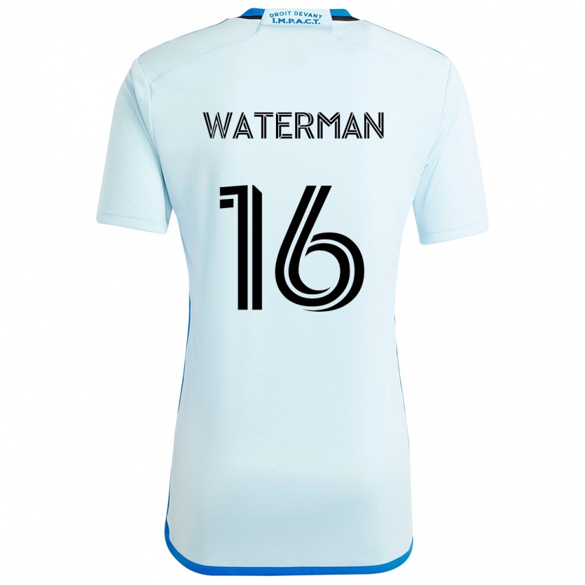 Criança Camisola Joel Waterman #16 Gelo Azul Alternativa 2024/25 Camisa