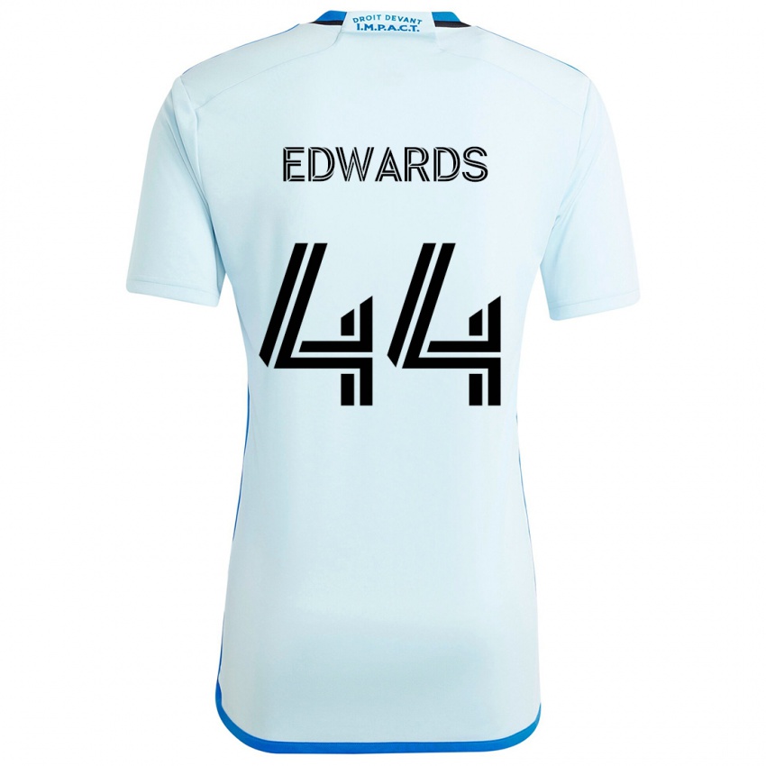 Criança Camisola Raheem Edwards #44 Gelo Azul Alternativa 2024/25 Camisa