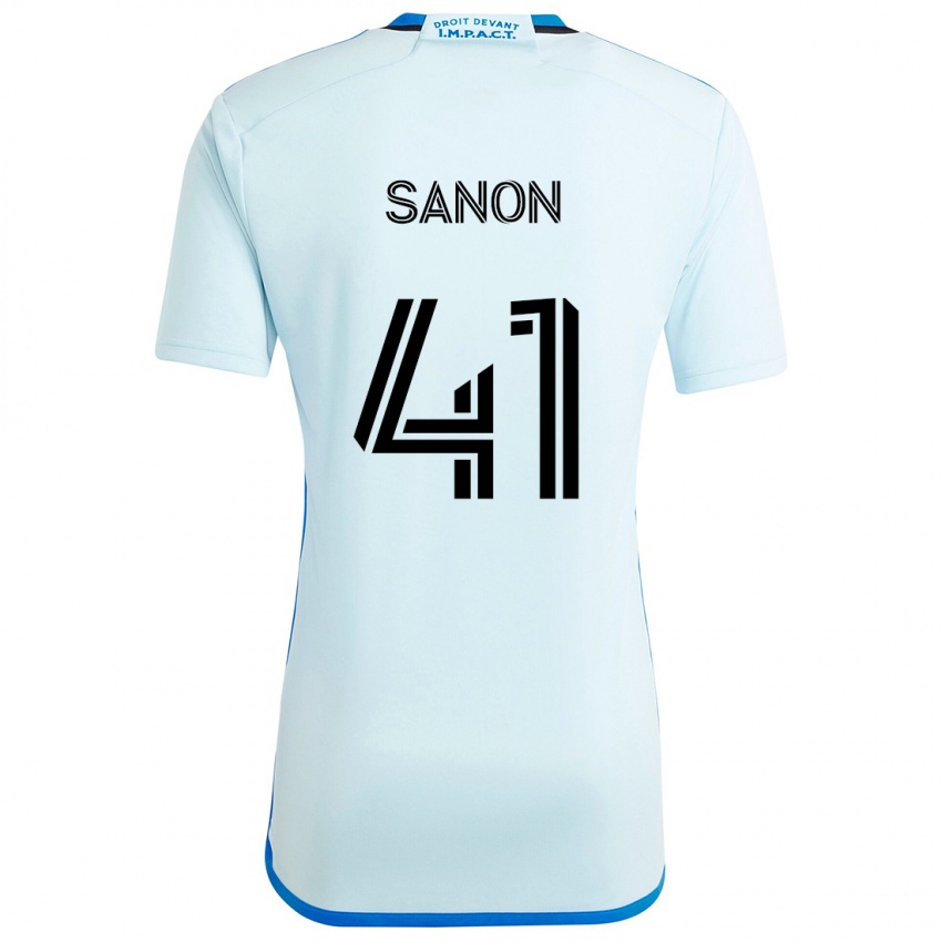 Criança Camisola Jérémy Sanon #41 Gelo Azul Alternativa 2024/25 Camisa