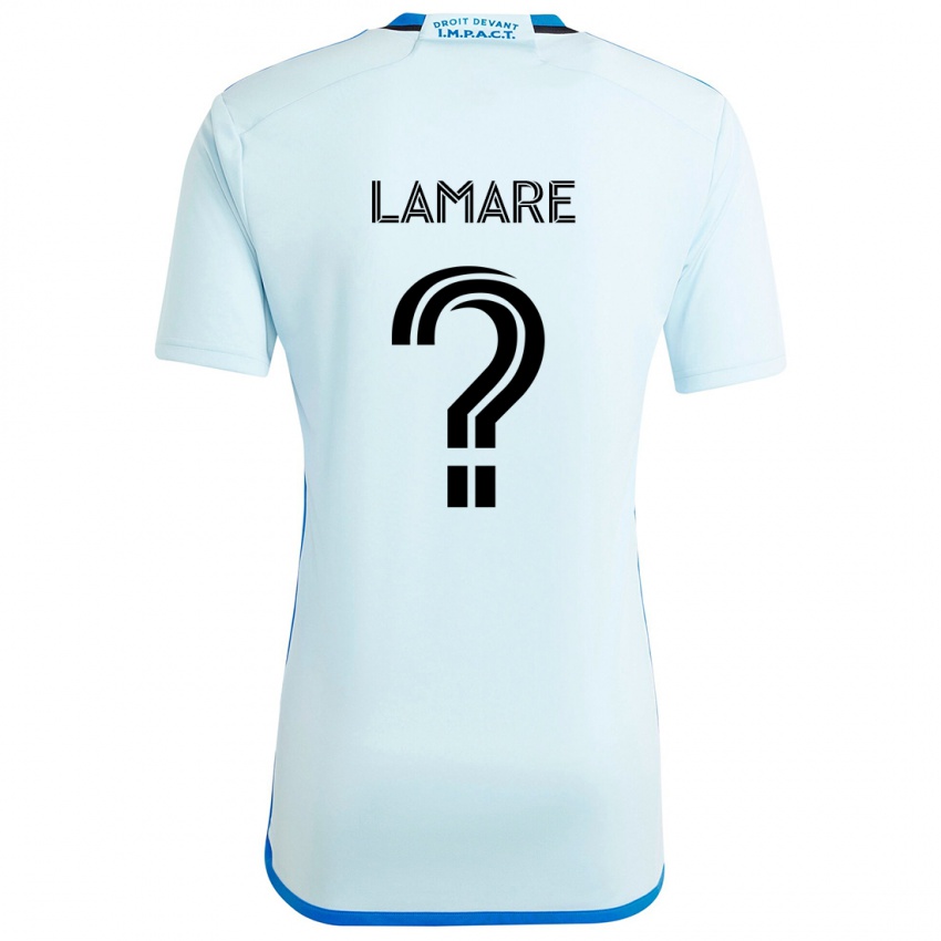 Criança Camisola Samuel Lamare #0 Gelo Azul Alternativa 2024/25 Camisa