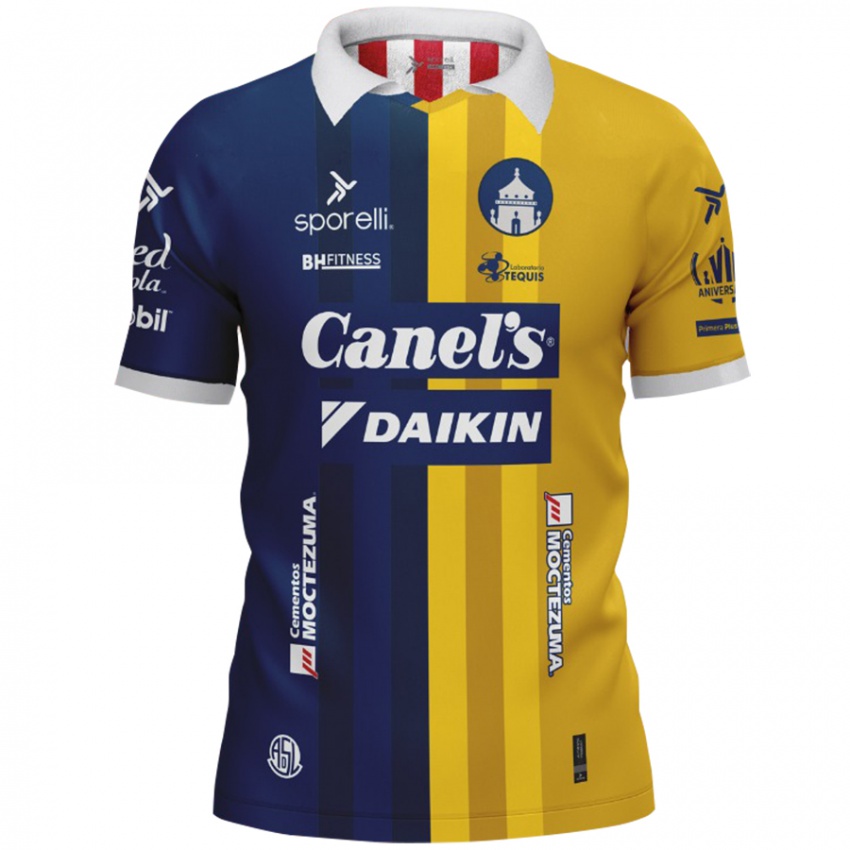 Criança Camisola Juan Manuel Sanabria #8 Azul Amarelo Alternativa 2024/25 Camisa