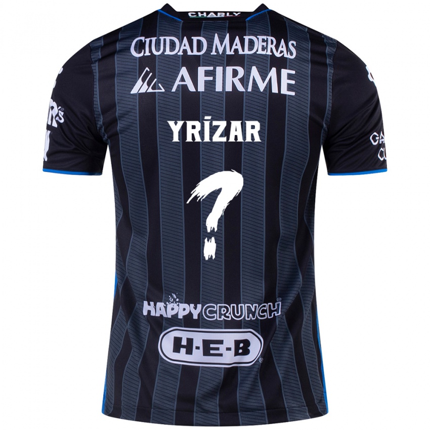 Criança Camisola Paolo Yrízar #0 Branco Preto Alternativa 2024/25 Camisa