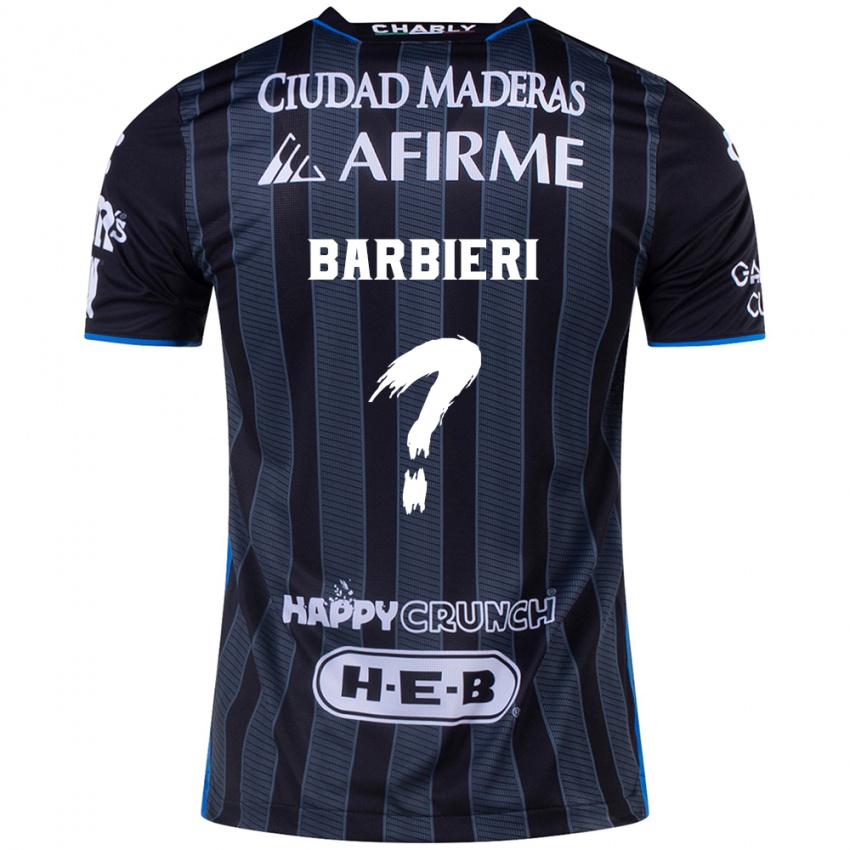 Criança Camisola Miguel Barbieri #0 Branco Preto Alternativa 2024/25 Camisa