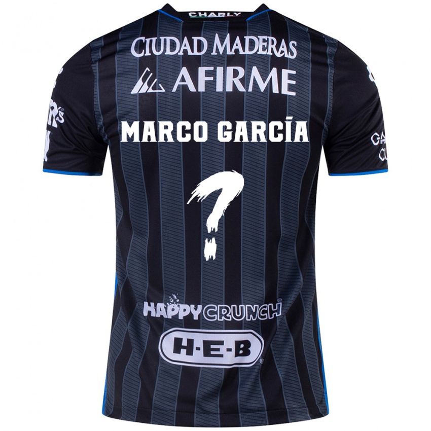 Criança Camisola Marco Garcia #0 Branco Preto Alternativa 2024/25 Camisa