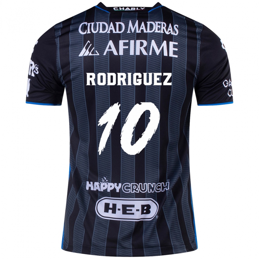 Criança Camisola Lucas Rodríguez #10 Branco Preto Alternativa 2024/25 Camisa