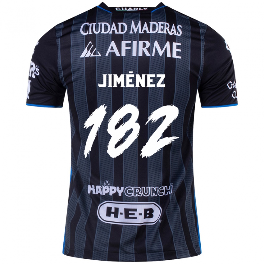 Criança Camisola Carlos Jiménez #182 Branco Preto Alternativa 2024/25 Camisa