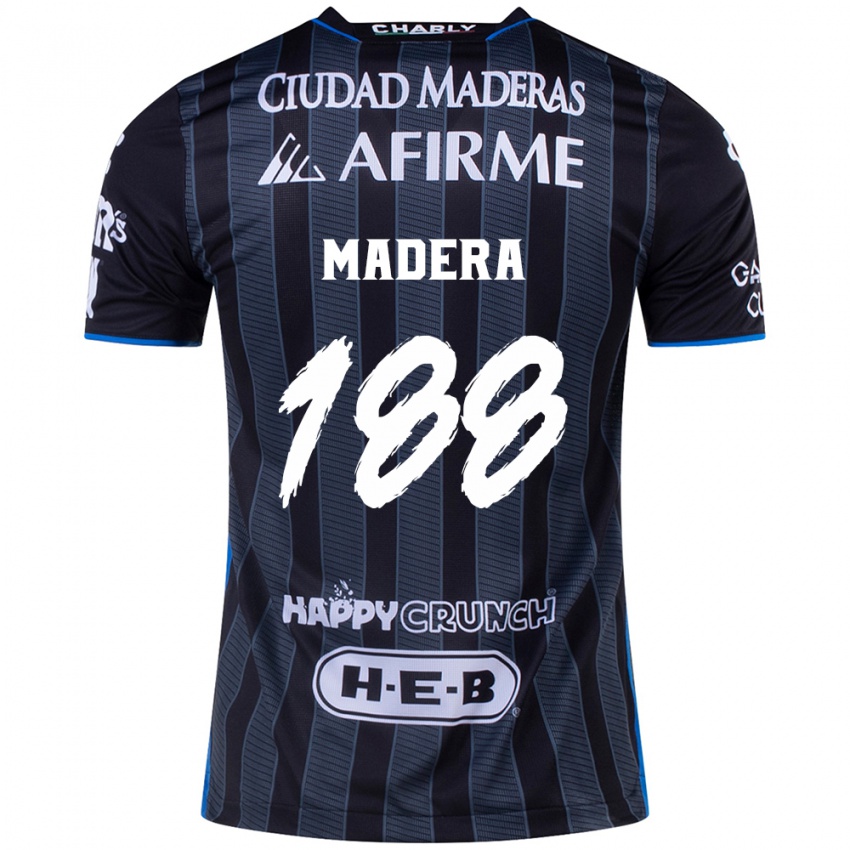 Criança Camisola Héctor Madera #188 Branco Preto Alternativa 2024/25 Camisa