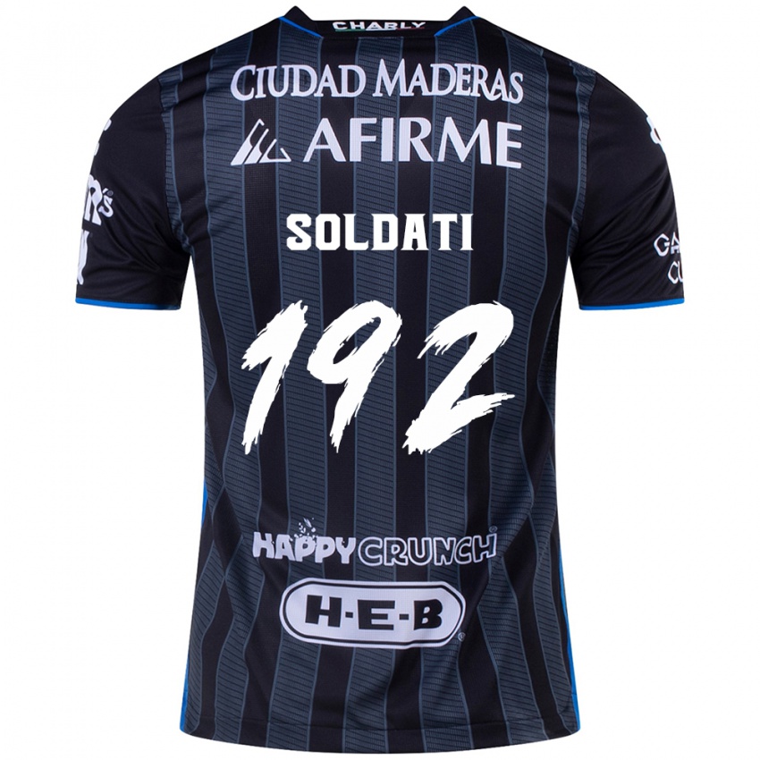 Criança Camisola Carlo Soldati #192 Branco Preto Alternativa 2024/25 Camisa