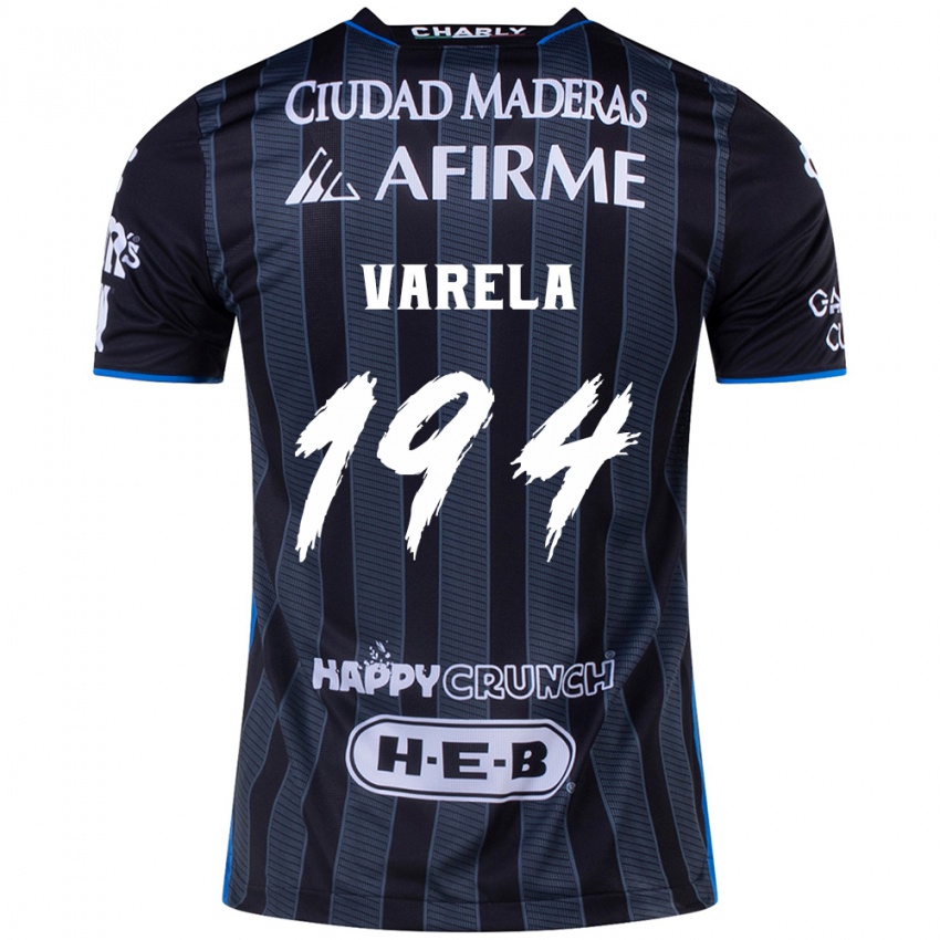 Criança Camisola José Varela #194 Branco Preto Alternativa 2024/25 Camisa