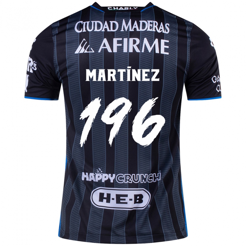 Criança Camisola Diego Martínez #196 Branco Preto Alternativa 2024/25 Camisa