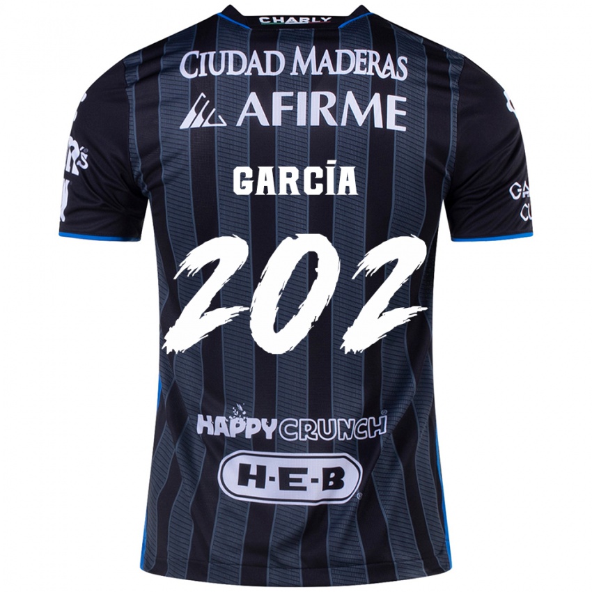 Criança Camisola Diego García #202 Branco Preto Alternativa 2024/25 Camisa