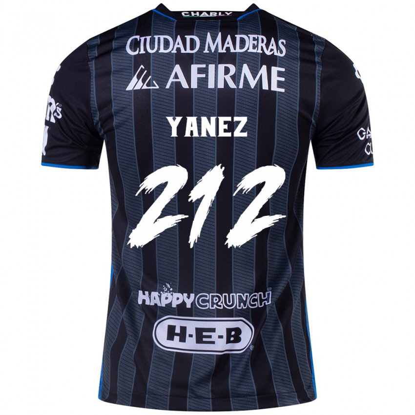 Criança Camisola Sebastián Yánez #212 Branco Preto Alternativa 2024/25 Camisa