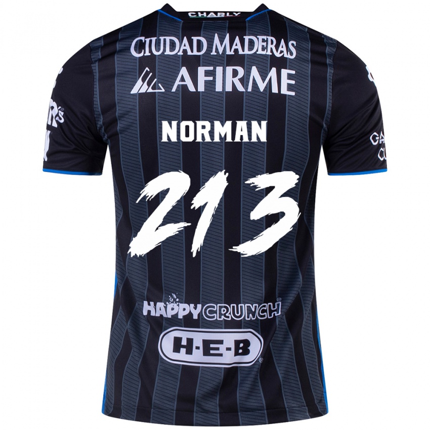 Criança Camisola Humberto Norman #213 Branco Preto Alternativa 2024/25 Camisa