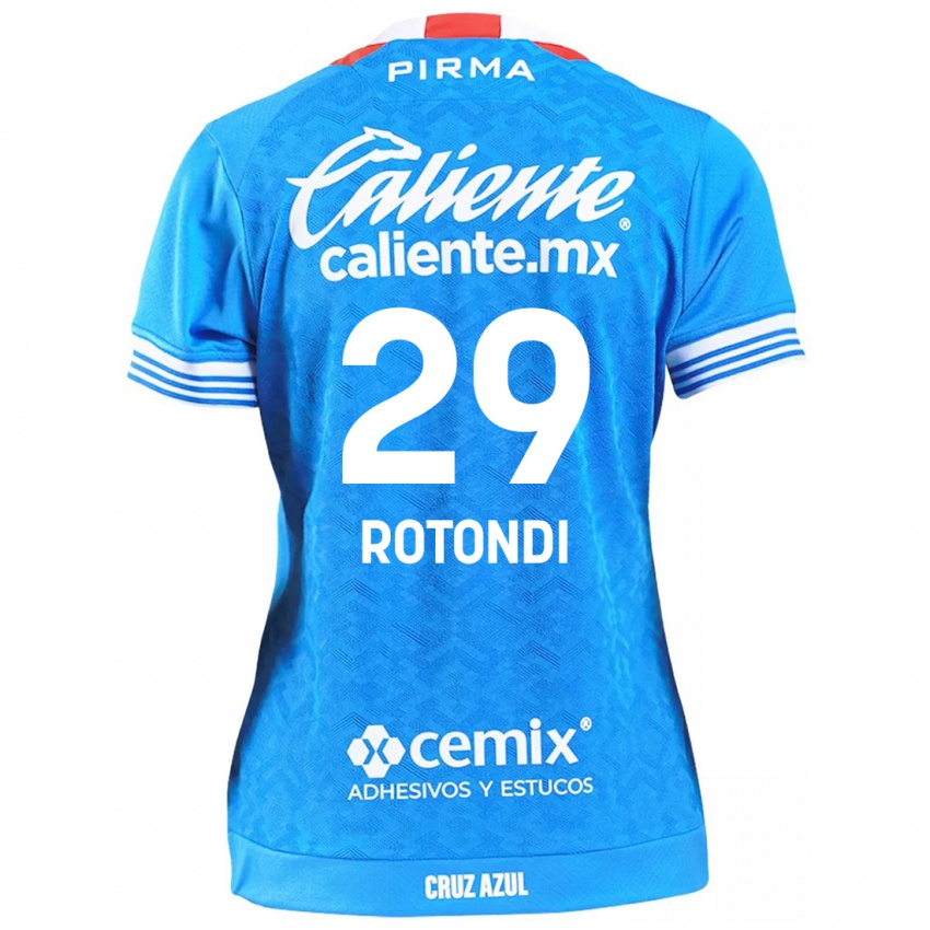 Homem Camisola Carlos Rotondi #29 Céu Azul Principal 2024/25 Camisa