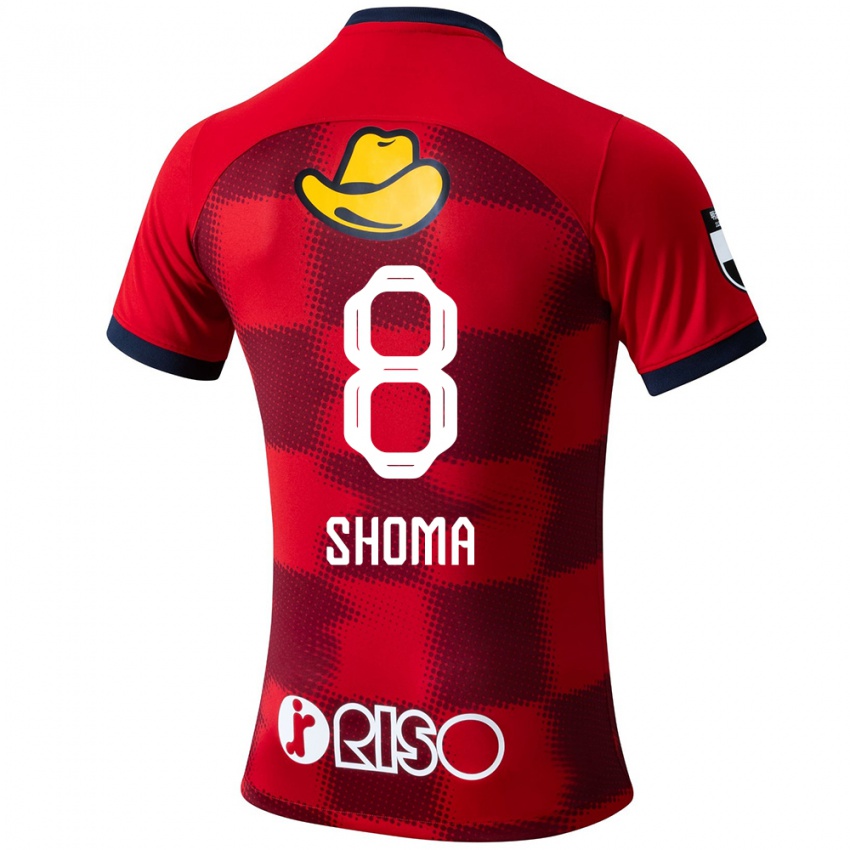 Homem Camisola Shoma Doi #8 Vermelho Azul Branco Principal 2024/25 Camisa