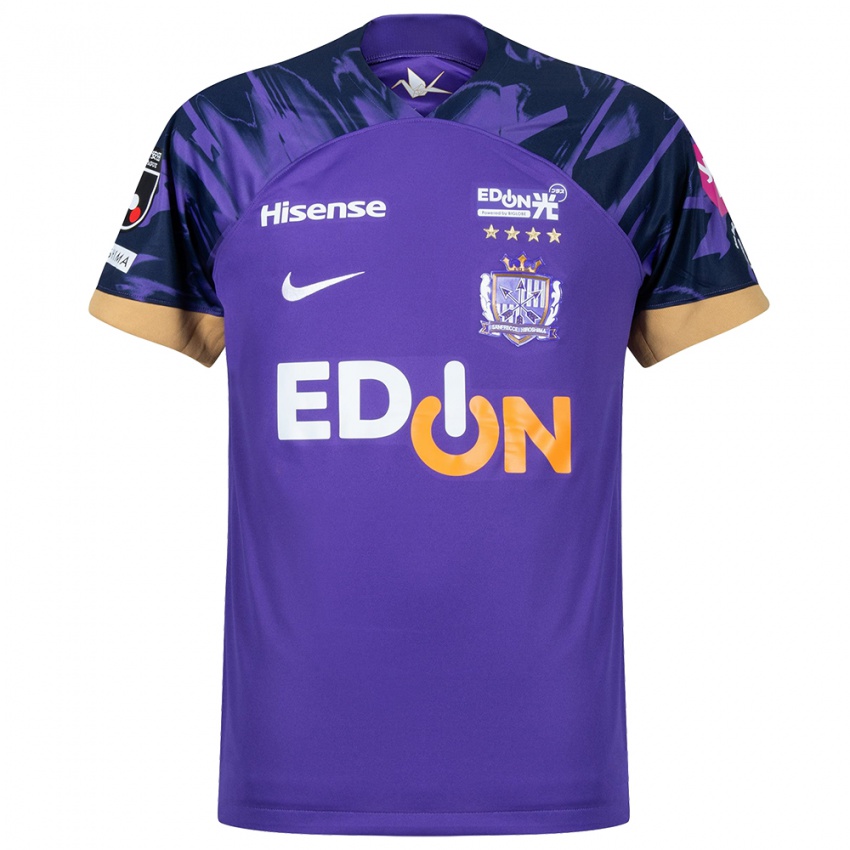 Homem Camisola Keisuke Osako #1 Roxo Branco Principal 2024/25 Camisa