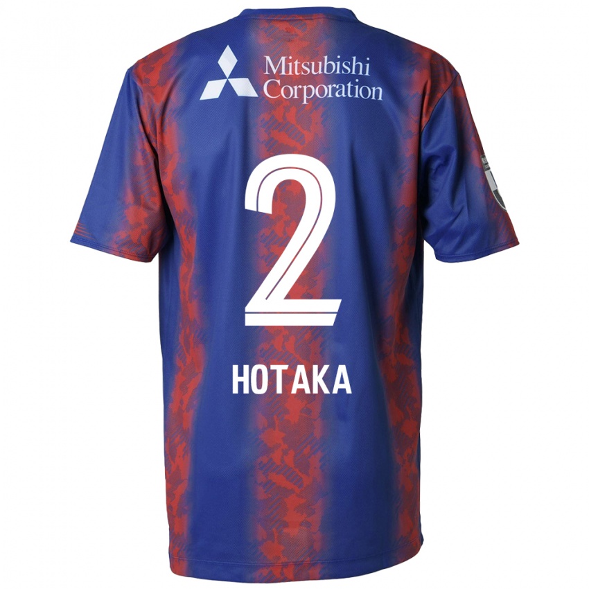 Homem Camisola Hotaka Nakamura #2 Azul Vermelho Principal 2024/25 Camisa