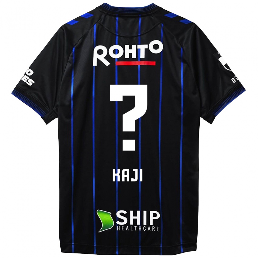 Homem Camisola Rihito Kaji #0 Preto Azul Principal 2024/25 Camisa