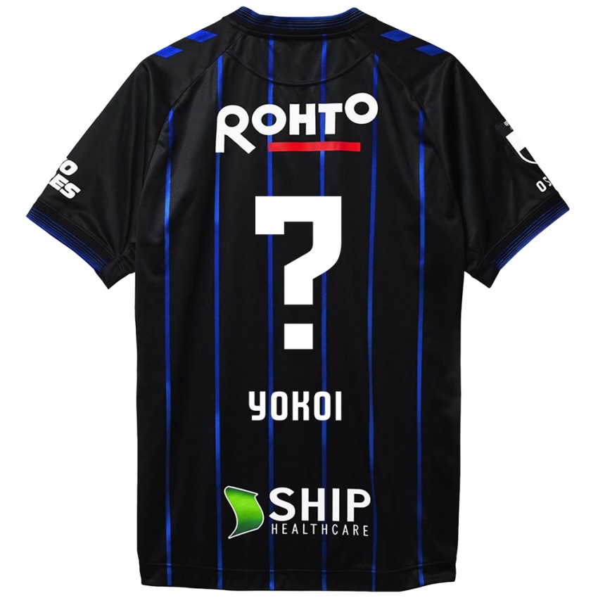 Homem Camisola Yuya Yokoi #0 Preto Azul Principal 2024/25 Camisa