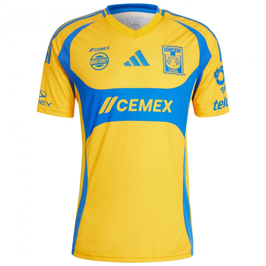 Homem Camisola Leonel Prieto #204 Ouro Amarelo Principal 2024/25 Camisa