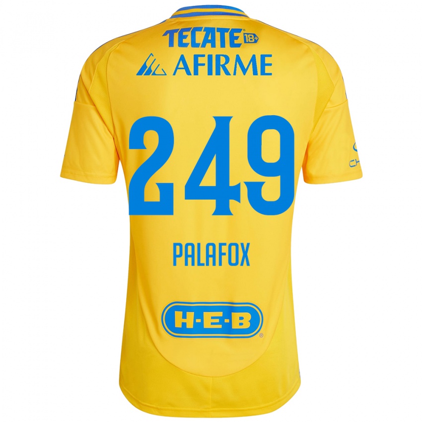 Homem Camisola José Palafox #249 Ouro Amarelo Principal 2024/25 Camisa