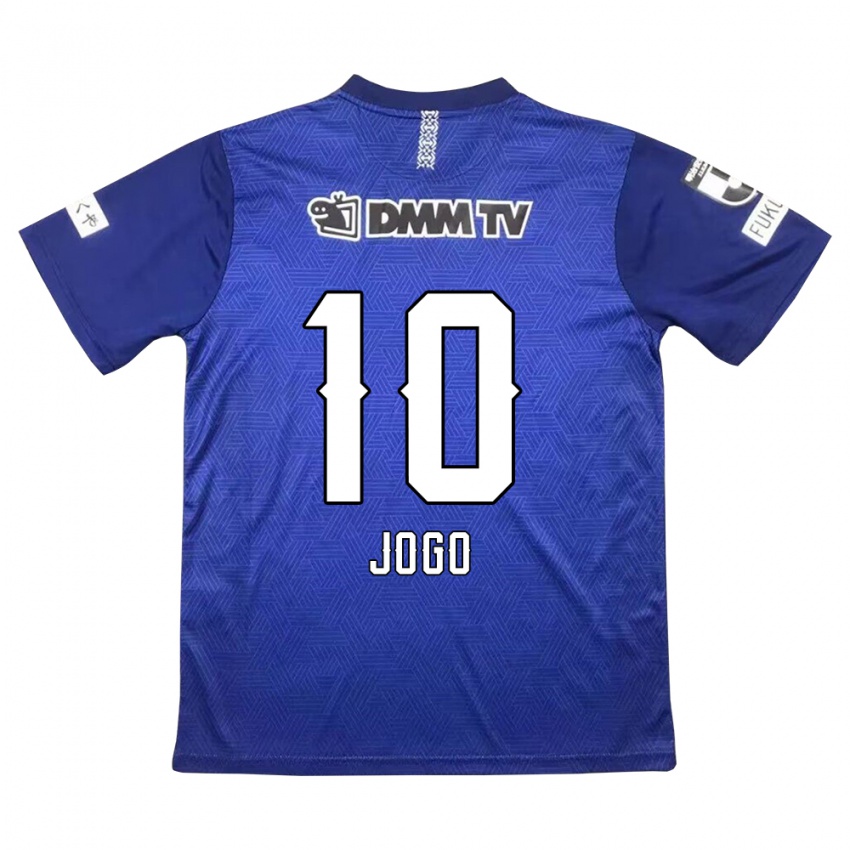 Homem Camisola Hisashi Jogo #10 Azul Escuro Principal 2024/25 Camisa