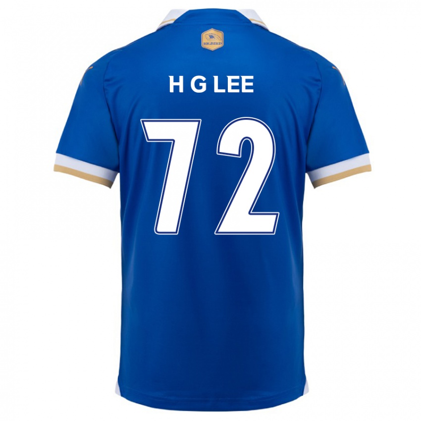 Homem Camisola Geon-Hee Lee #72 Branco Azulado Principal 2024/25 Camisa