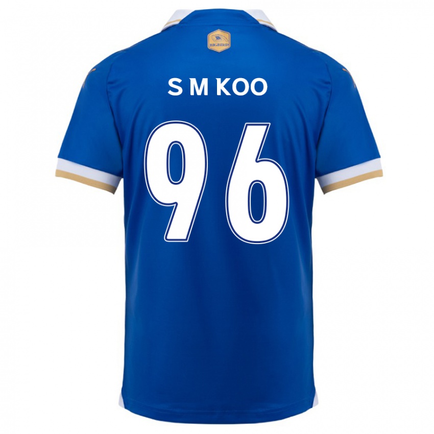 Homem Camisola Min-Seo Koo #96 Branco Azulado Principal 2024/25 Camisa