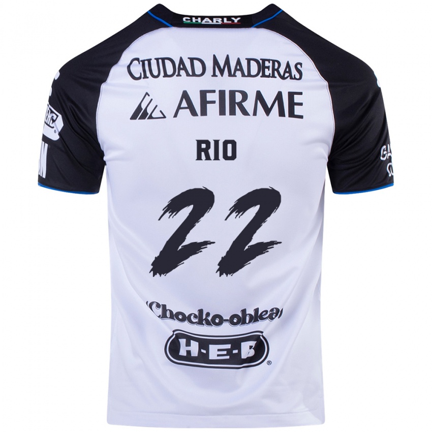 Homem Camisola Martín Rio #22 Preto Azul Principal 2024/25 Camisa