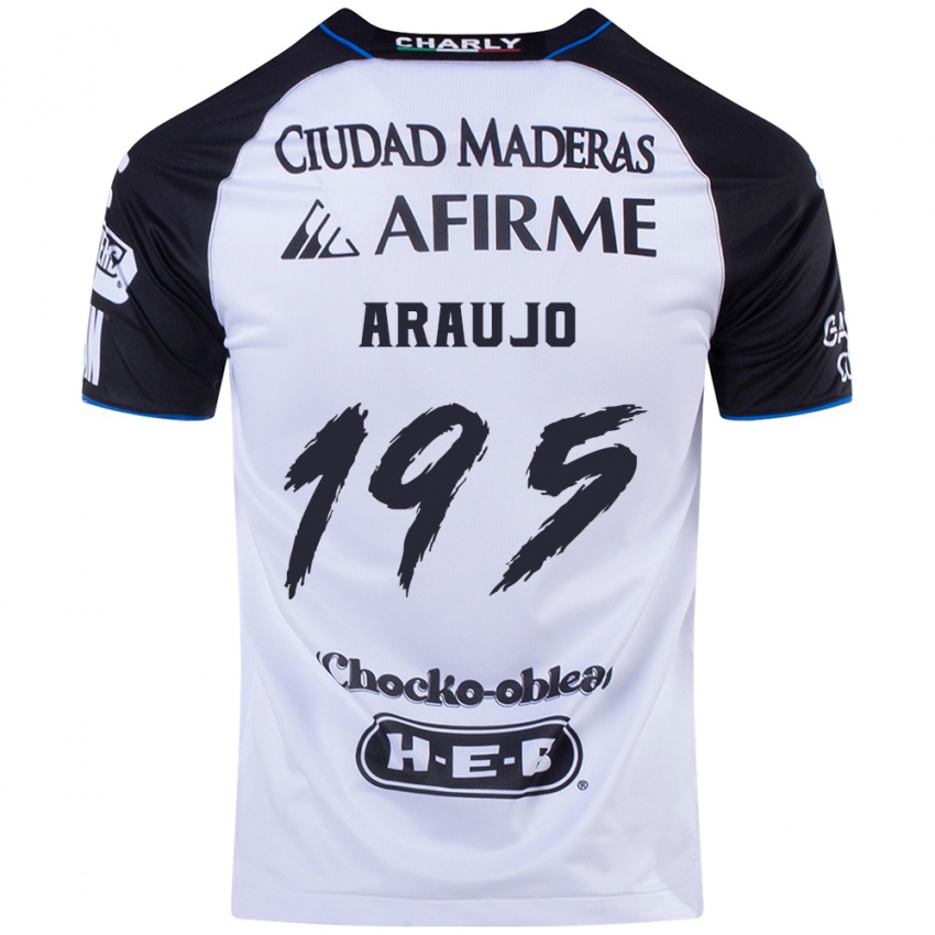 Homem Camisola Diego Araujo #195 Preto Azul Principal 2024/25 Camisa