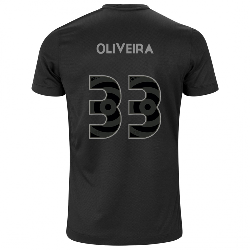 Homem Camisola Ruan Oliveira #33 Preto Alternativa 2024/25 Camisa