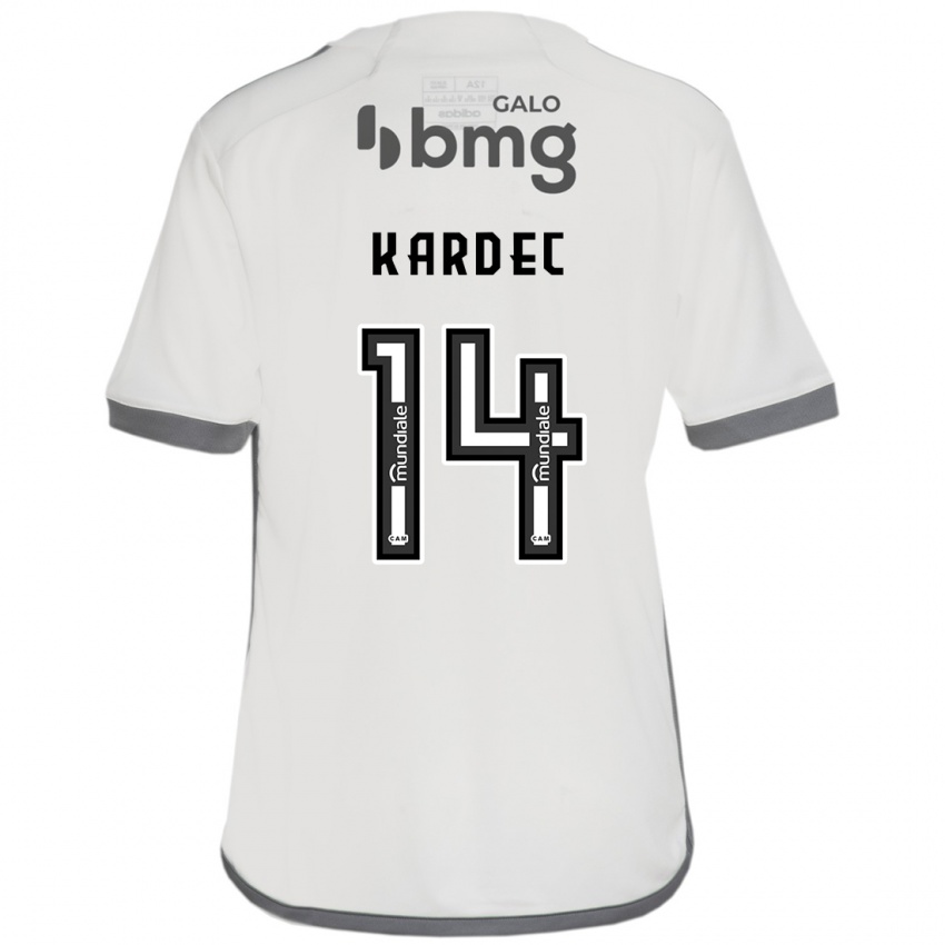 Homem Camisola Alan Kardec #14 Off White Alternativa 2024/25 Camisa