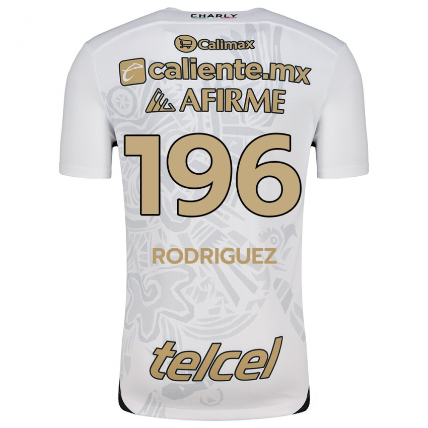 Homem Camisola Prince Rodríguez #196 Branco Preto Alternativa 2024/25 Camisa