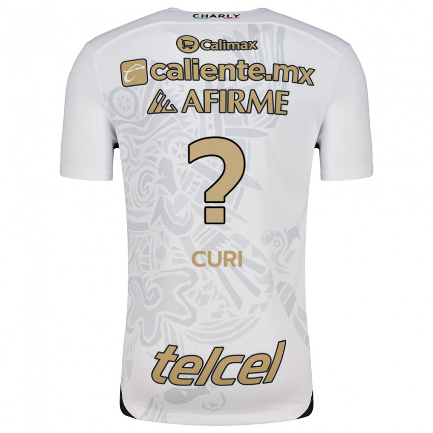 Homem Camisola Sahid Curi #0 Branco Preto Alternativa 2024/25 Camisa